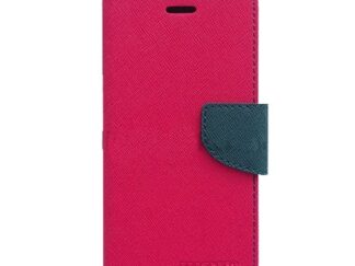 Samsung Galaxy J1 rózsaszin könyv mágneses  tok oldalra nyiló