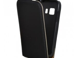 Samsung Galaxy Young  fekete flip mágneses bőr tok