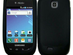 Samsung Galaxy Mini T499 fekete szilikon tok