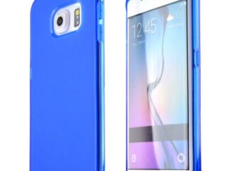 Samsung Galaxy S6 kék szilikon tok