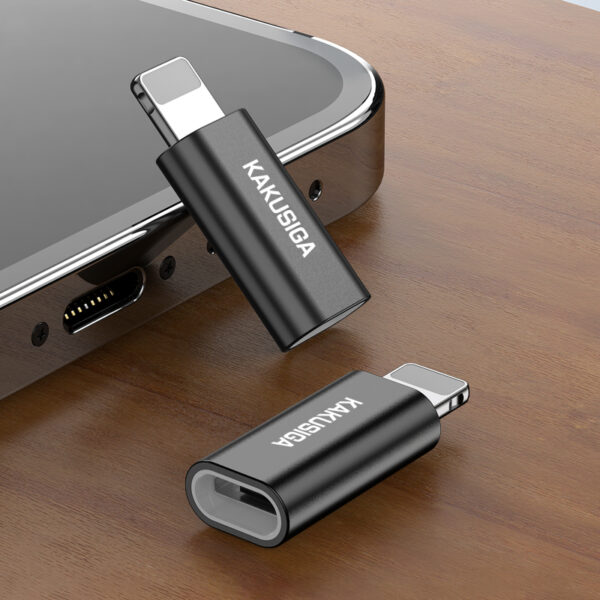 Micro USB adapter Lightning csatlakozóhoz, gyors töltés, iPhone és iPad készülékekhez - Image 6
