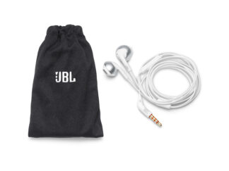 JBL T205 In-ear fülhallgató, Mikrofon, Króm