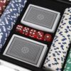 Texas Poker Set 300 zseton bőrönddel