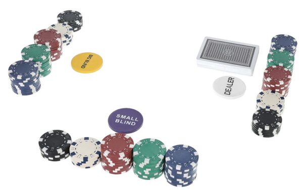 Texas Poker Set 300 zseton bőrönddel