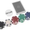 Texas Poker Set 300 zseton bőrönddel