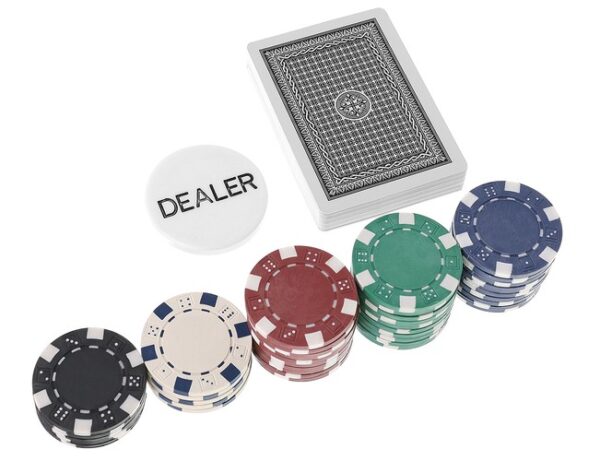 Texas Poker Set 300 zseton bőrönddel