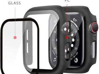Apple Watch 4_5_6_SE tok 44 mm, tok fekete
