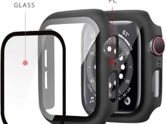 Apple Watch 4_5_6_SE tok 44 mm, tok fekete