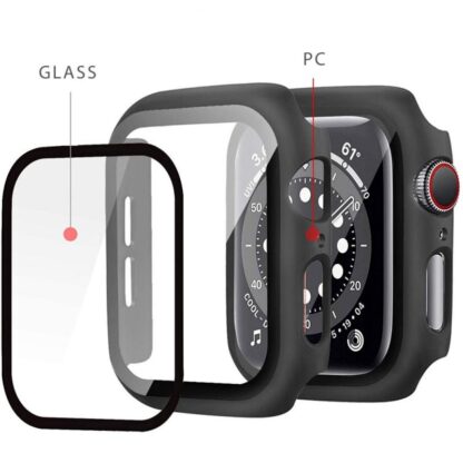 Apple Watch 4_5_6_SE tok 44 mm, tok fekete