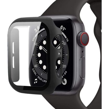 Apple Watch 4_5_6_SE tok 44 mm, tok fekete