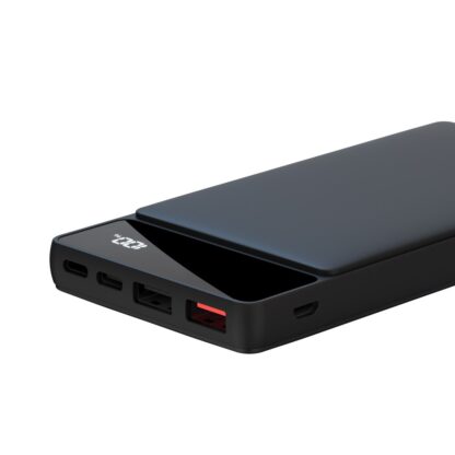 Powerbank PR132 PD20W,10000mAh, Fekete