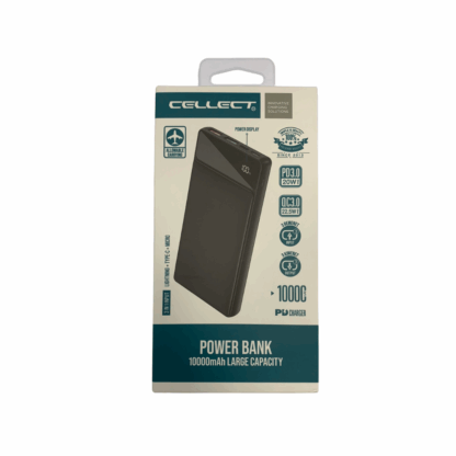 Powerbank PR132 PD20W,10000mAh, Fekete