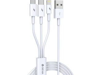 Devia 3in1 Töltőkábel Fehér
