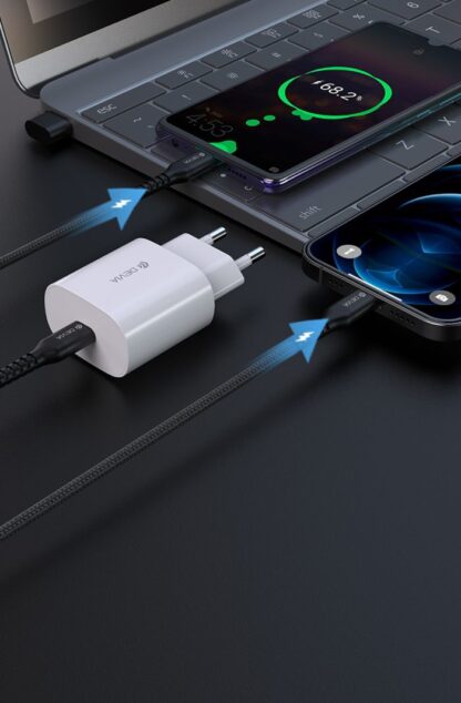 Devia hálózati töltő adapter Type C bemenettel - 25W