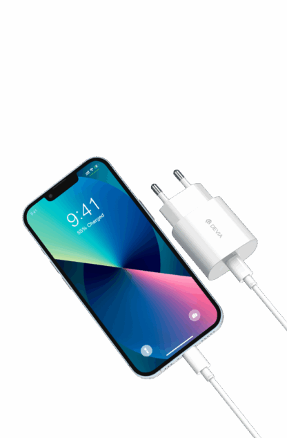 Devia hálózati töltő adapter Type C bemenettel - 25W