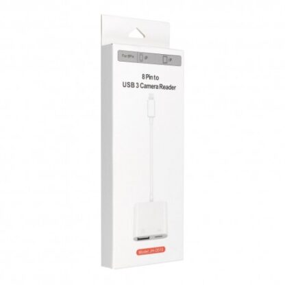 iPhone 8pin USB Type-C kameraadapter fehér JH-0510-1