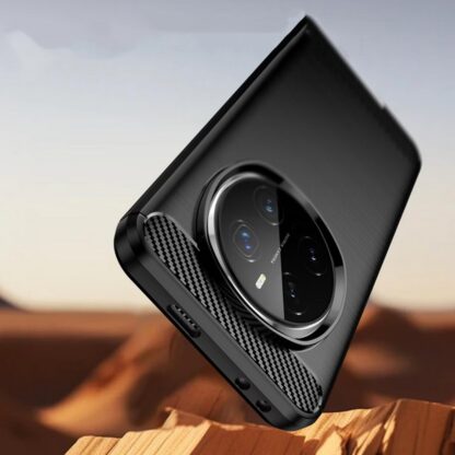 Honor Magic 7 Pro Carbon szilikon tok fekete