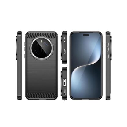 Honor Magic 7 Pro Carbon szilikon tok fekete