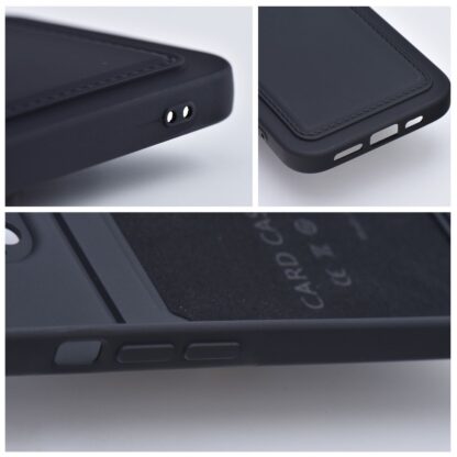 Iphone 14 pro kártyatartós tok fekete