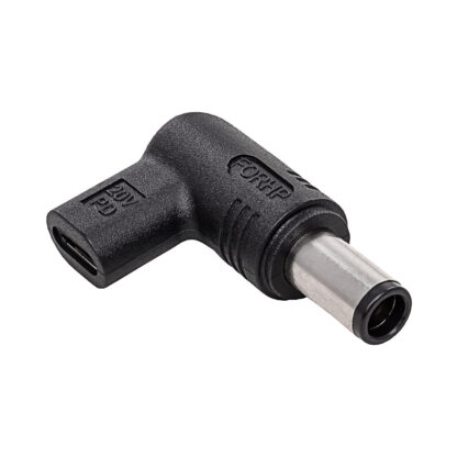 Az Akyga® AK-ND-C07 adapterrel az USB-C csatlakozót HP 7,4x5,0 mm-es laptopcsatlakozóvá alakítják át. Ennek az adapternek köszönhetően egyetlen USB-C PD töltővel töltheti laptopját és okostelefonját. Sőt, az adapter 18,5-20 V feszültséggel működő készülékekhez is alkalmas, maximális leadott teljesítménye pedig 100 W. Ennek köszönhetően gyorsan és hatékonyan töltheti fel a különböző típusú HP laptopokat.