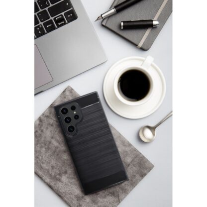 Samsung A26 5G Carbon szilikon tok fekete