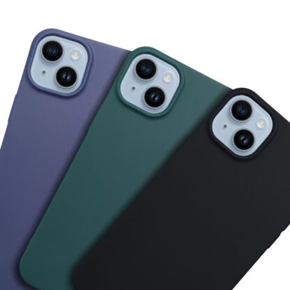 Samsung A26 5G matt fekete szilikon tok