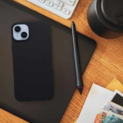 Samsung A26 5G matt fekete szilikon tok