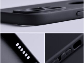 Samsung Galaxy A35 5G matt fekete szilikon tok