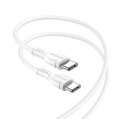 Type C to Type C kábel 60W 1m fehér BOROFONE BX51