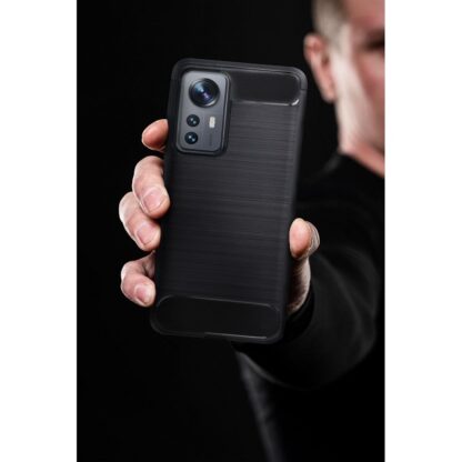 Xiaomi Redmi Note 14 Pro Carbon szilikon tok fekete