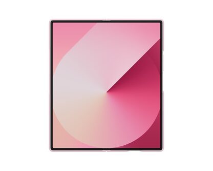 Gyári Samsung Fold 6 stand cover érintőceruzával Rózsaszín