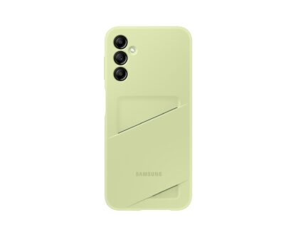 Gyári Samsung Galaxy A14 5G kártyatartós tok Lime