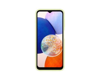 Gyári Samsung Galaxy A14 5G kártyatartós tok Lime