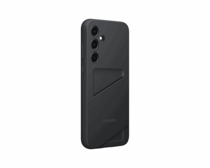 Gyári Samsung Galaxy A35 5G kártyatartós tok Fekete