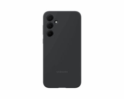Gyári Samsung Galaxy A35 5G szilikon védőtok Fekete