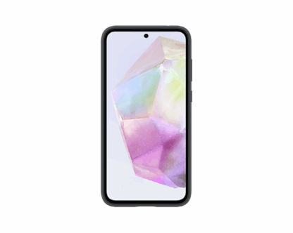 Gyári Samsung Galaxy A35 5G szilikon védőtok Fekete