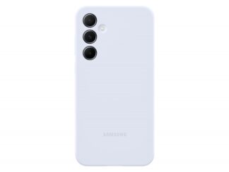 Gyári Samsung Galaxy A55 5G szilikon védőtok Világos kék
