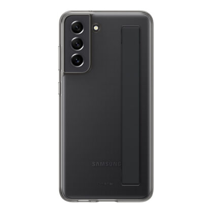 Gyári Samsung Galaxy S21 FE 5G átlátszó hátlap pánttal