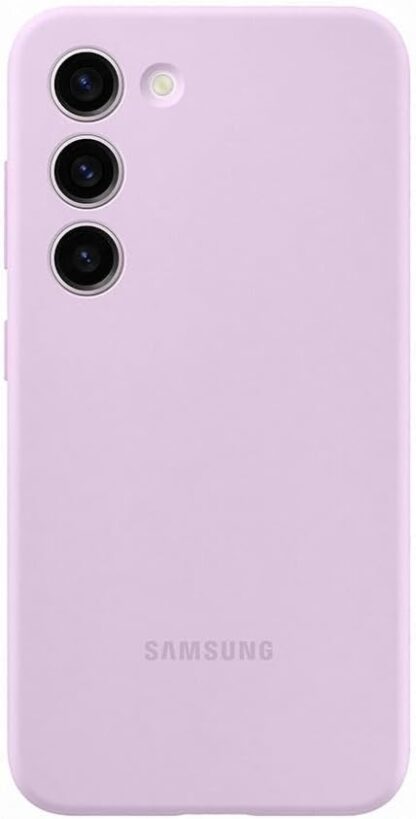 Gyári Samsung Galaxy S23 szilikontok lila