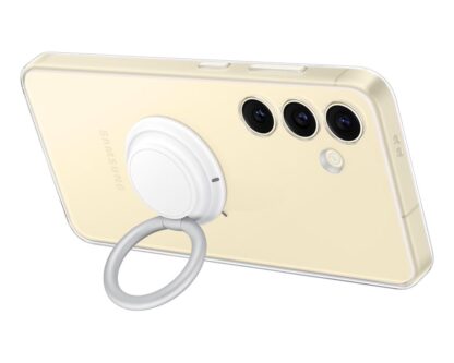 Gyári Samsung Galaxy S24 átlátszó tok rögzítővel