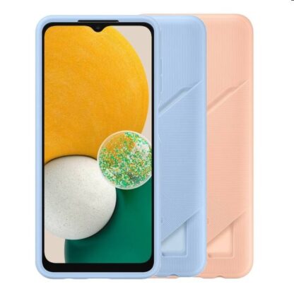 Samsung Galaxy A13 5G kártyatartós hátlap barack